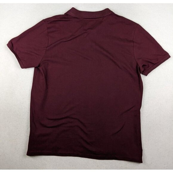 GAP - MEN'S MAROON RED SHORT SLEEVE POLO SHIRT - SIZE XL - Picture 7 of 7